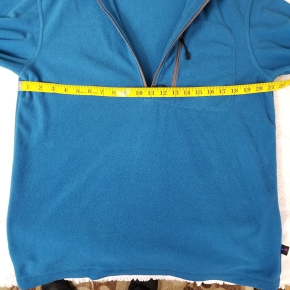 NARRAGANSETT Traders size medium blue pullover fleece - Picture 4 of 7